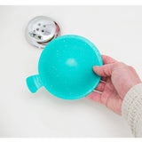 StopShroom (Aqua) Universal Stopper Cover for Bathtub, Bathroom, and Kitchen Drains from TubShroom.com