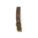 Plain Leather Dog Collar from Bonne et Filou