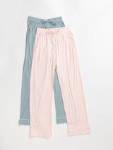Women's Bamboo Stretch-Knit Long Sleeve Pajama Set from Cozy Earth