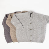 Oversized Cable Knit Cardigan from Cozy Earth