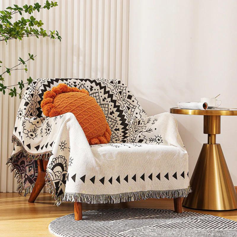 Woven Rustic Blanket from Moderny