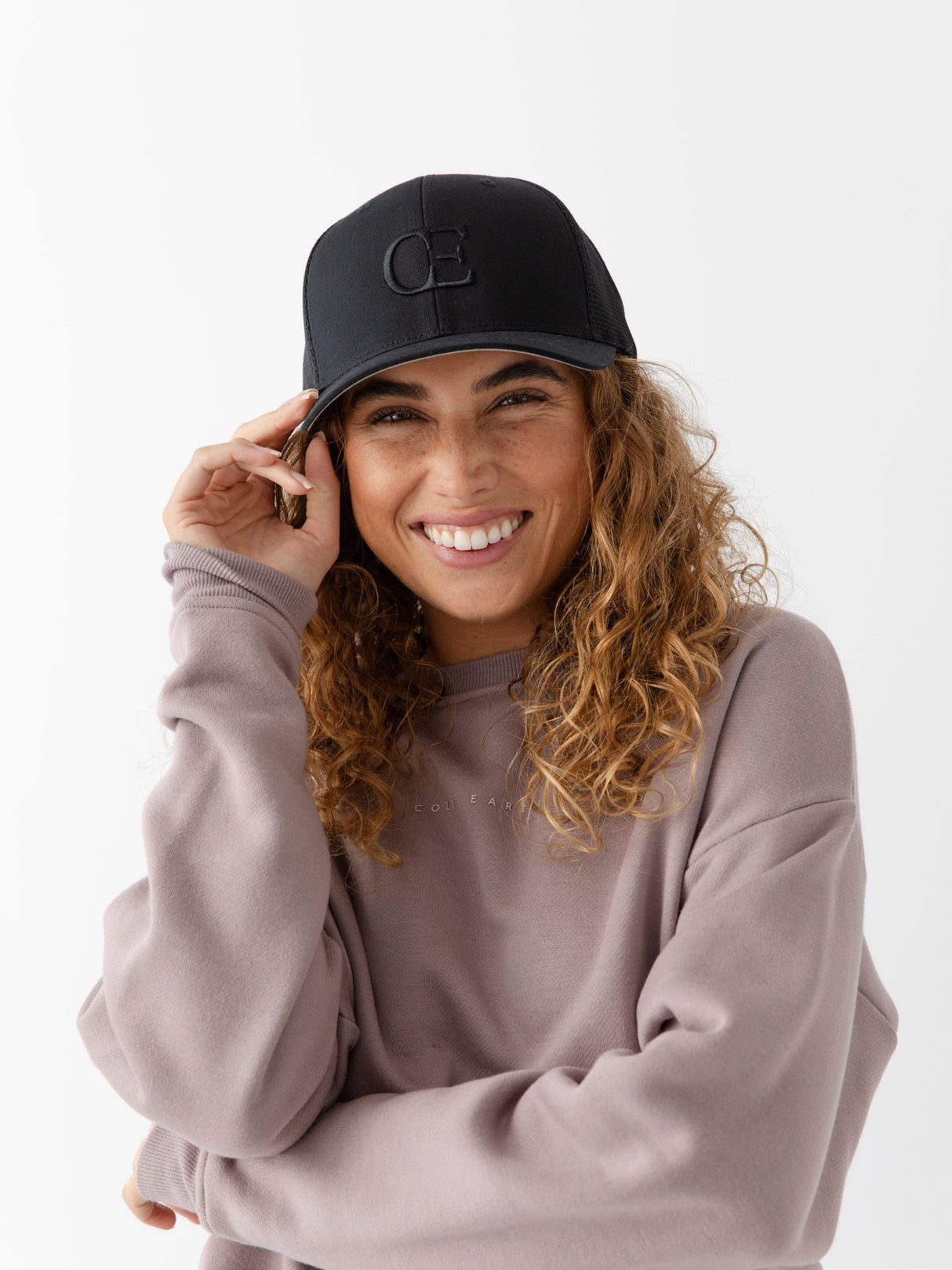 Mesh Trucker Hat from Cozy Earth