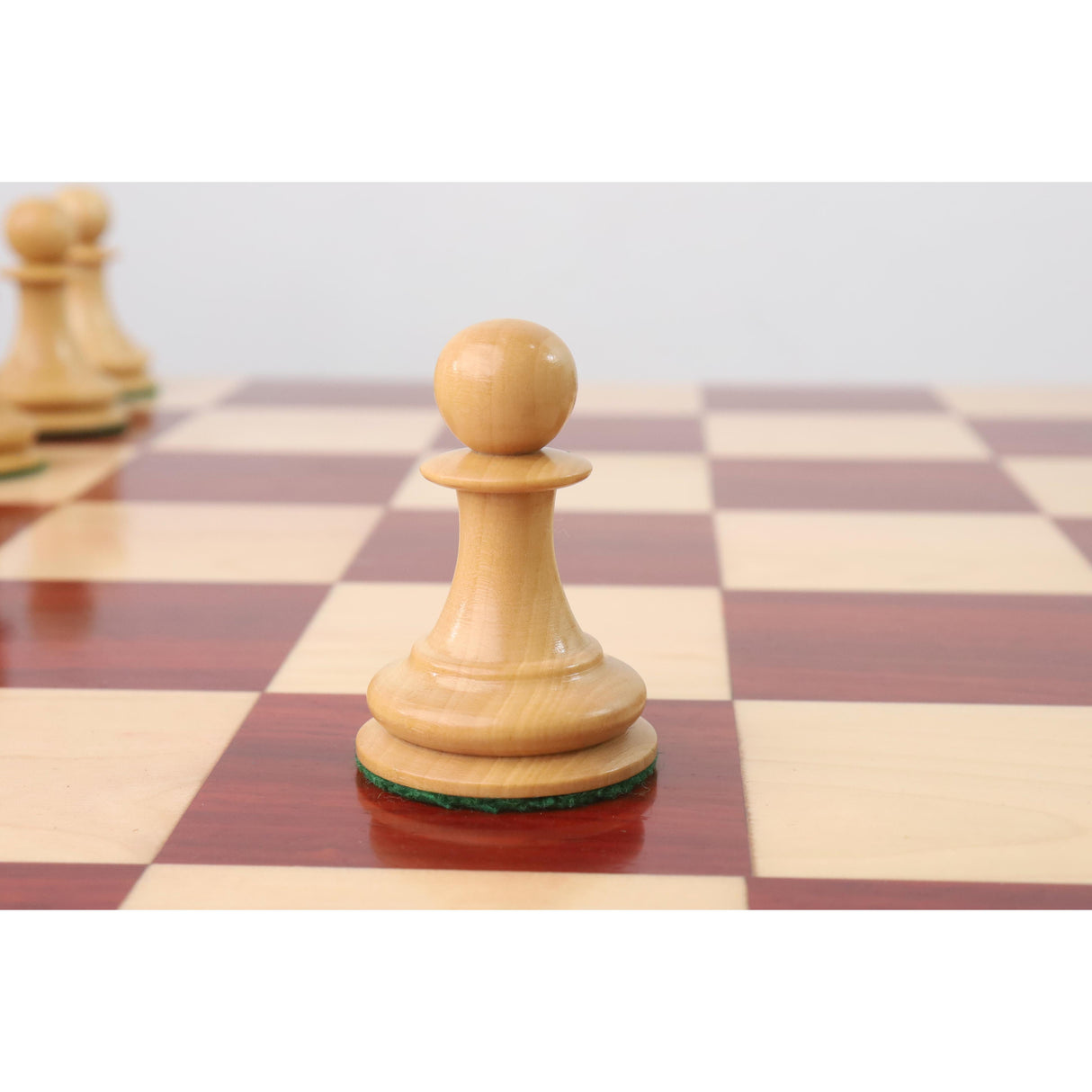 Jacques Cook Staunton Collectors Chess Set- Chess Pieces Only- Bud Rosewood 1849 - 3.75" From Royal Chess Mall