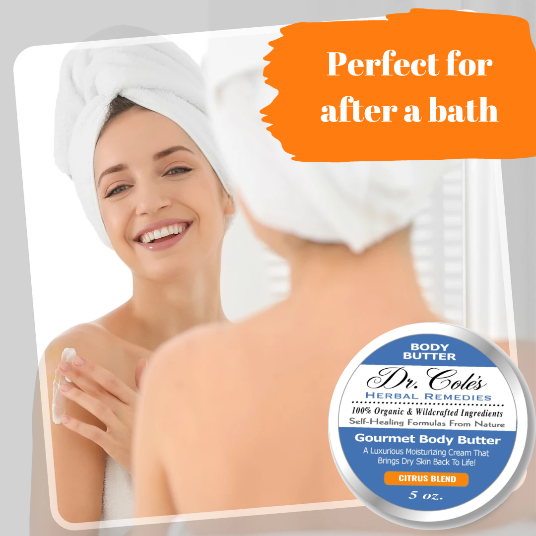 Dr. Cole's Gourmet Body Butter - CITRUS BLEND From Dr. Cole's Herbal Remedies