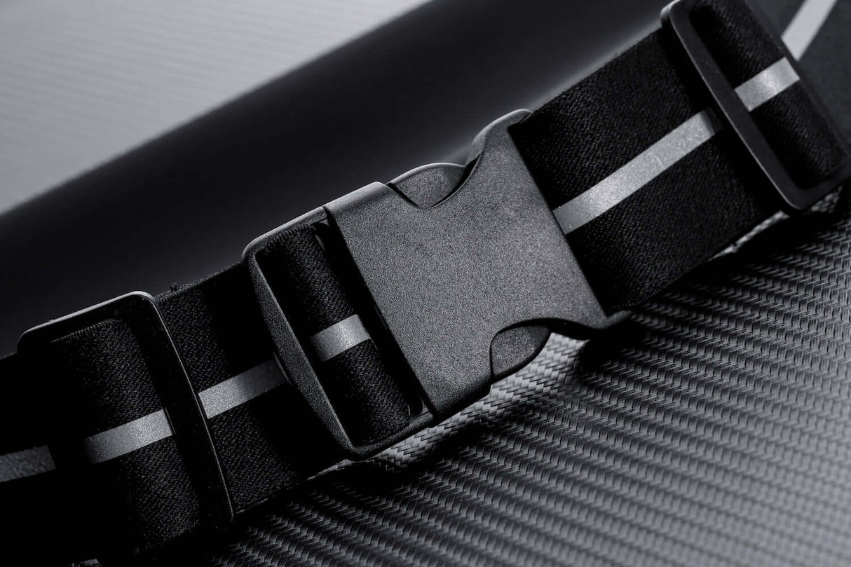 Water-Resistant Sport Waist Pack Running Belt with Reflective Strip from Jupiter Gear