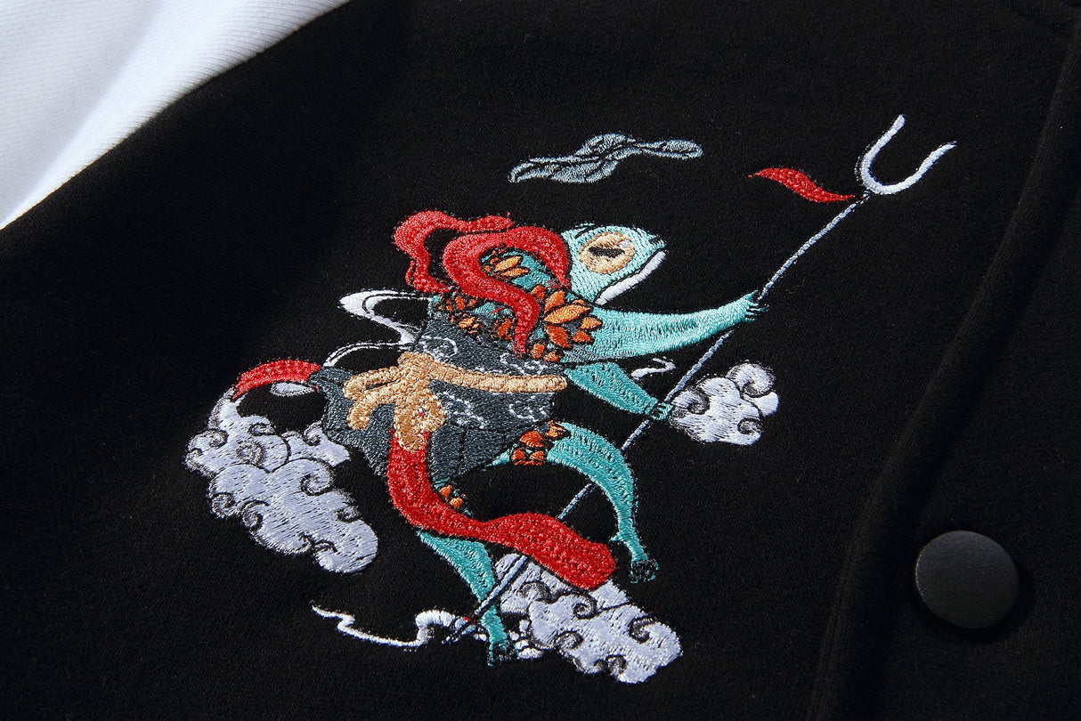 Frog Warrior Embroidery Jacket From Niepce Inc