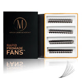 Mix Rapid 8D Promade Fans® - 1000 Fans from Mega Lash Academy