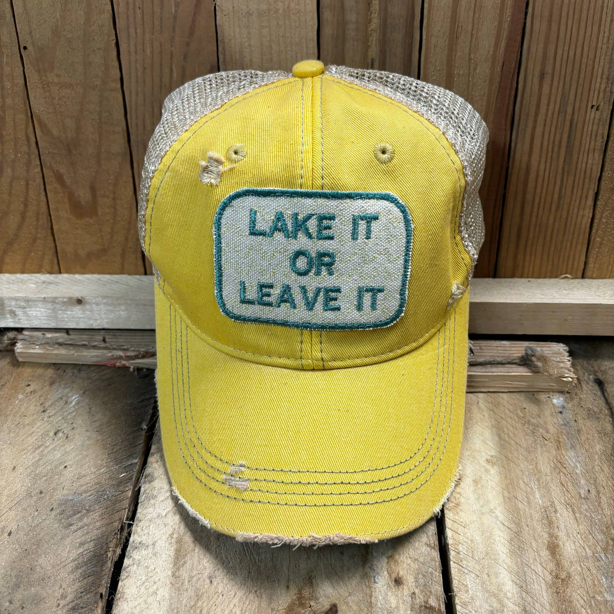 Lake It or Leave It Hat from The Goat Stock