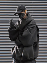H50 Black Nexus Hoodie From Niepce Inc