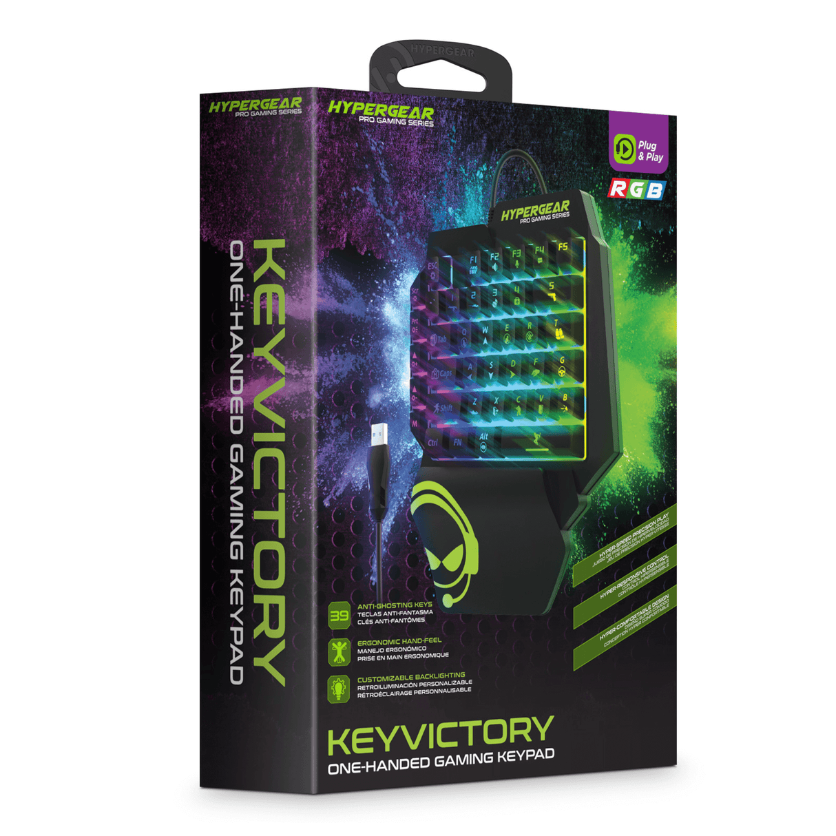 HyperGear KeyVictory One-Handed Gaming Keypad from Jupiter Gear Home