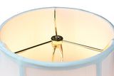 White Bell Shantung Lampshade From LampsUSA