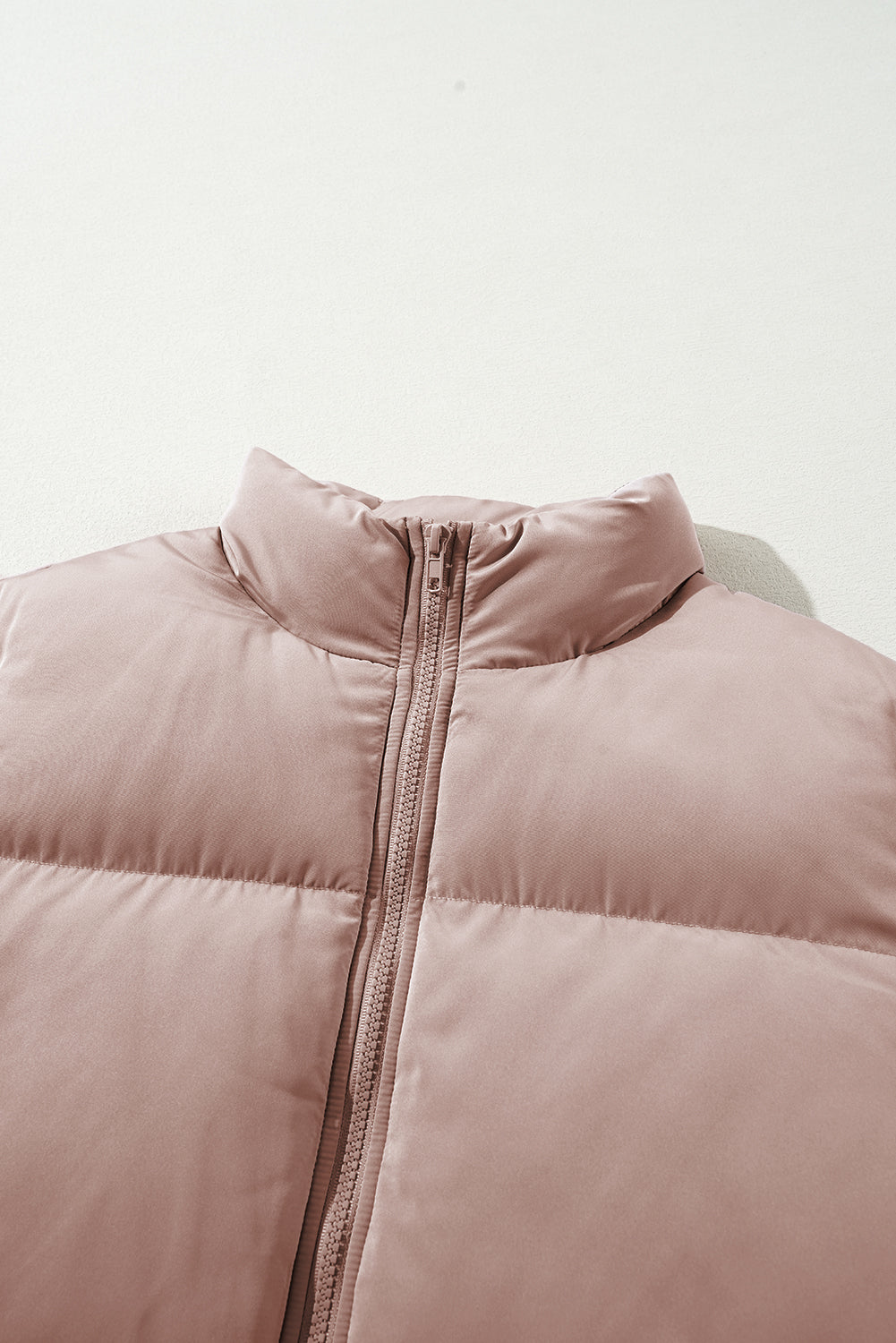 Kamila Zipper Quilted Puffer Jacket from Threaded Pear