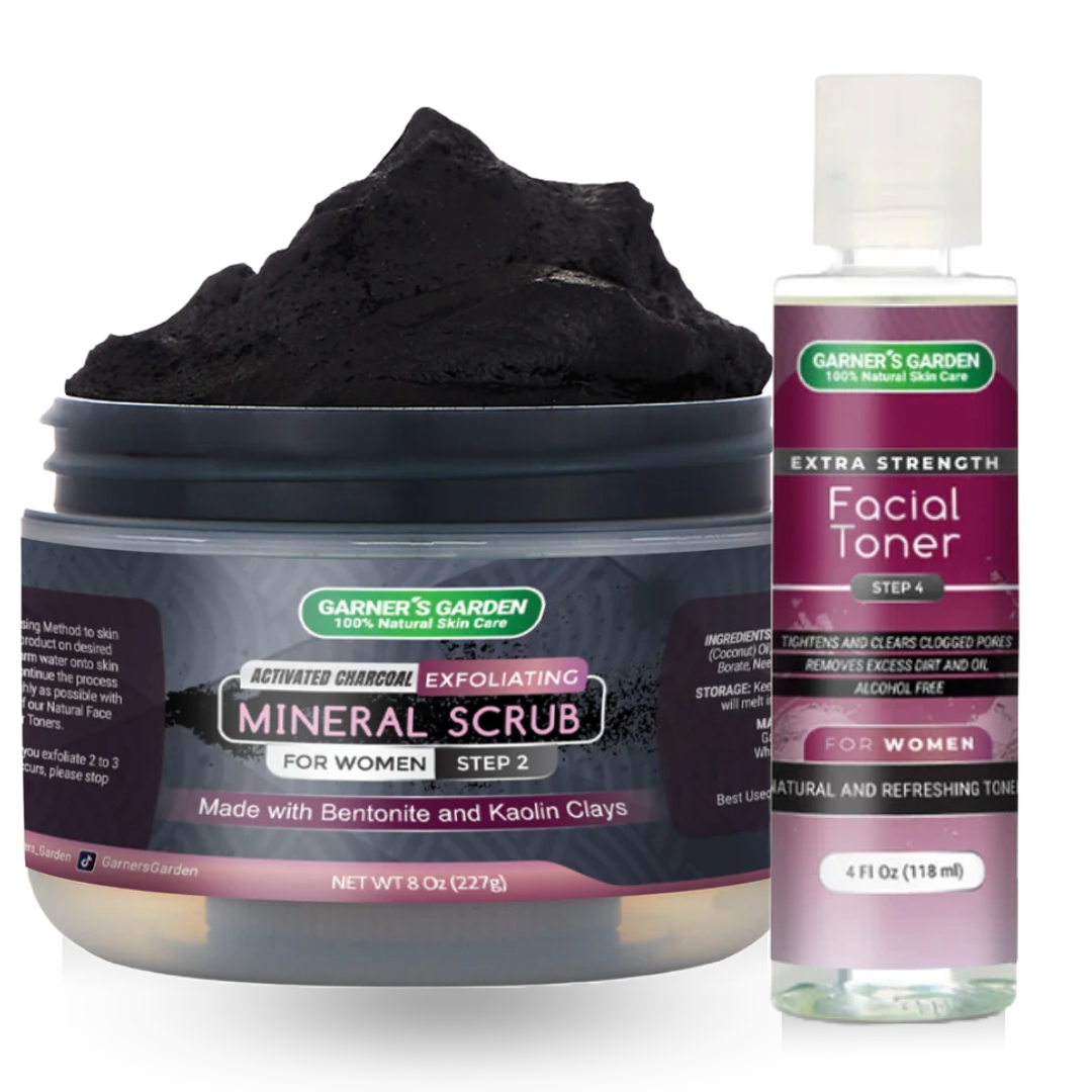 Activated Charcoal Scrub from Garner's Garden