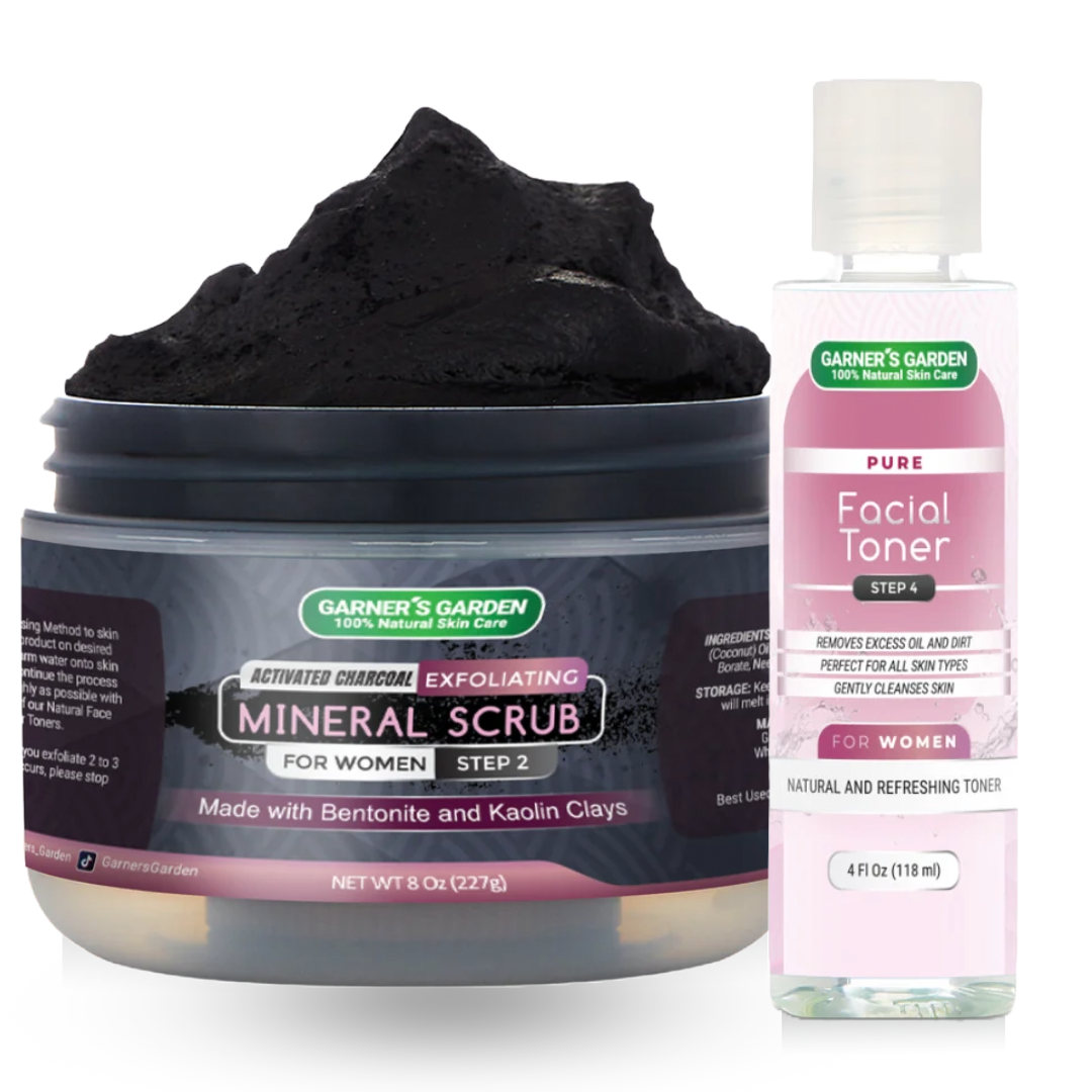 Activated Charcoal Scrub from Garner's Garden