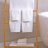 Bamboo 8 Piece Towel Sets - White from BedVoyage