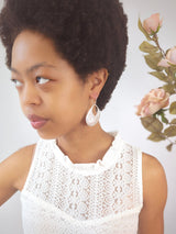 Camelia Drop Earrings from Ash & Rose