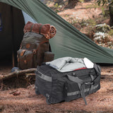 Tactical 140L Duffle Bag with Wheels and Backpack Straps