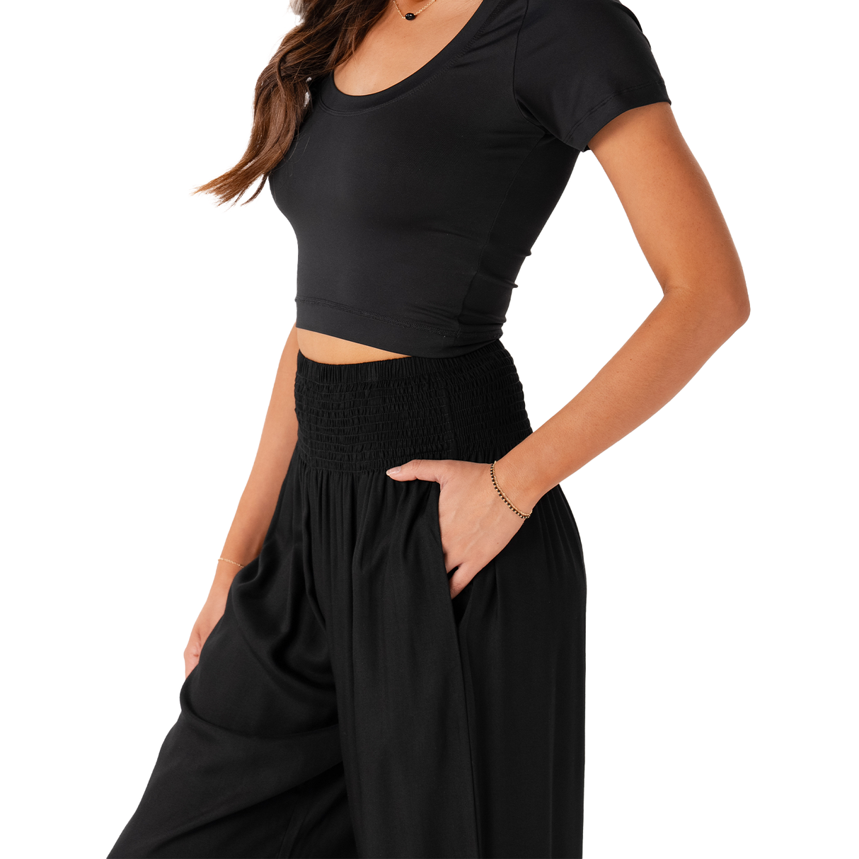 Black Harem Pants From LotusAndLuna