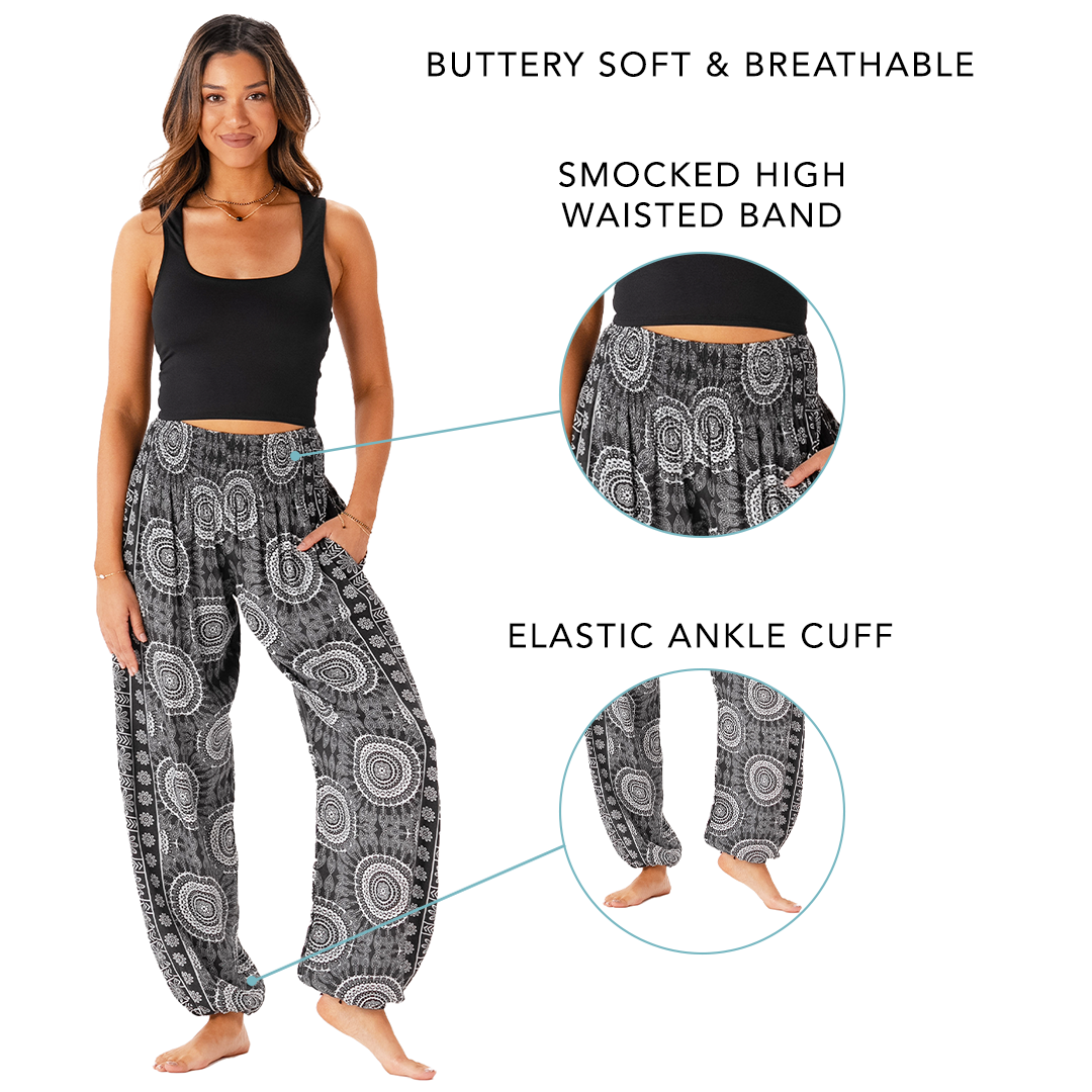 Vintage Wash Bondi Harem Pants From LotusAndLuna