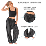 Akha Tribal Print Harem Pants From LotusAndLuna