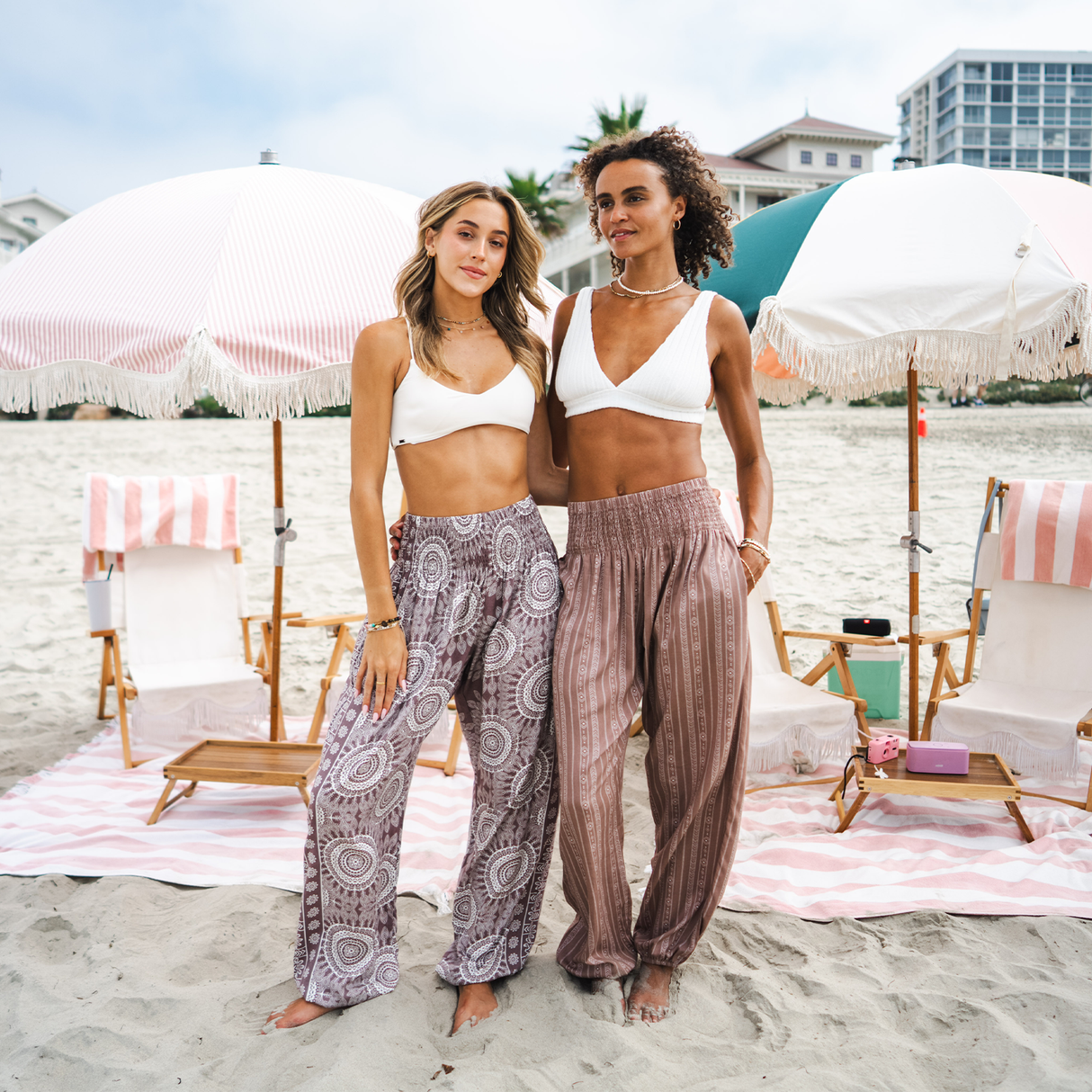 Yao Tribal Print Harem Pants From LotusAndLuna