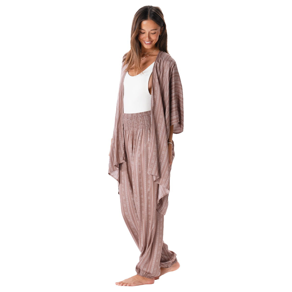 Yao Tribal Print Lounge Set From LotusAndLuna