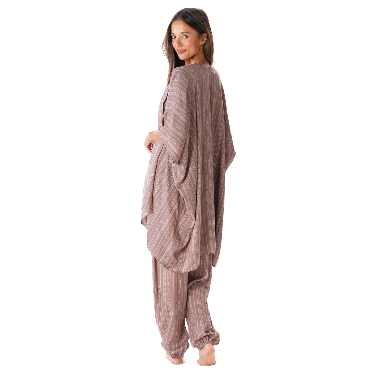 Yao Tribal Print Lounge Set From LotusAndLuna