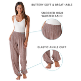 Yao Tribal Print Harem Pants From LotusAndLuna