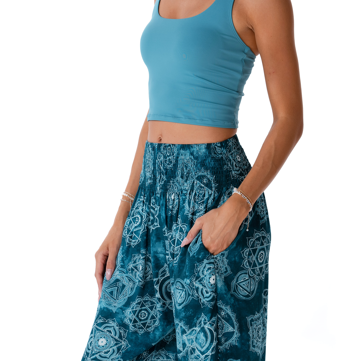 Seven Chakras Harem Pants From LotusAndLuna