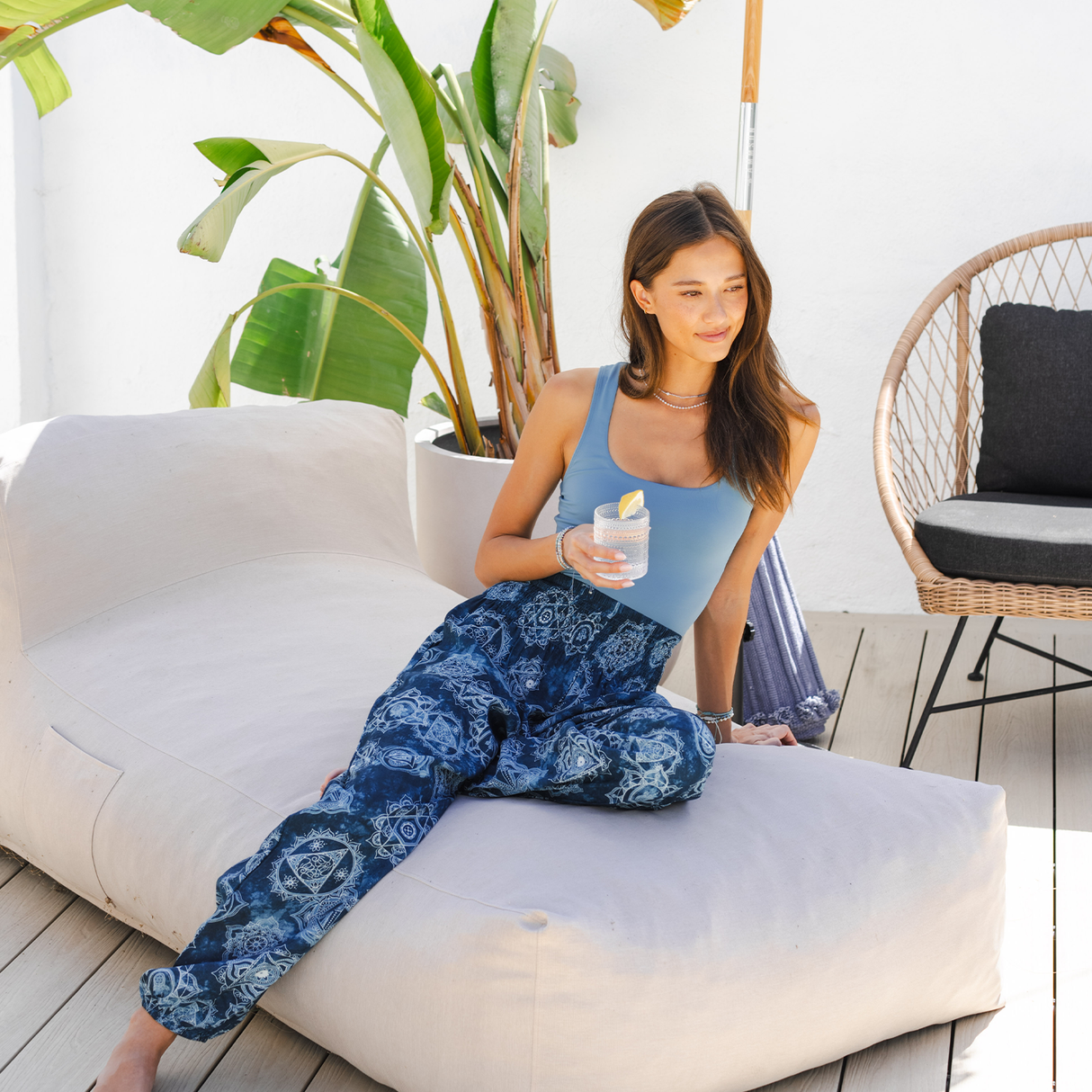 Seven Chakras Harem Pants From LotusAndLuna