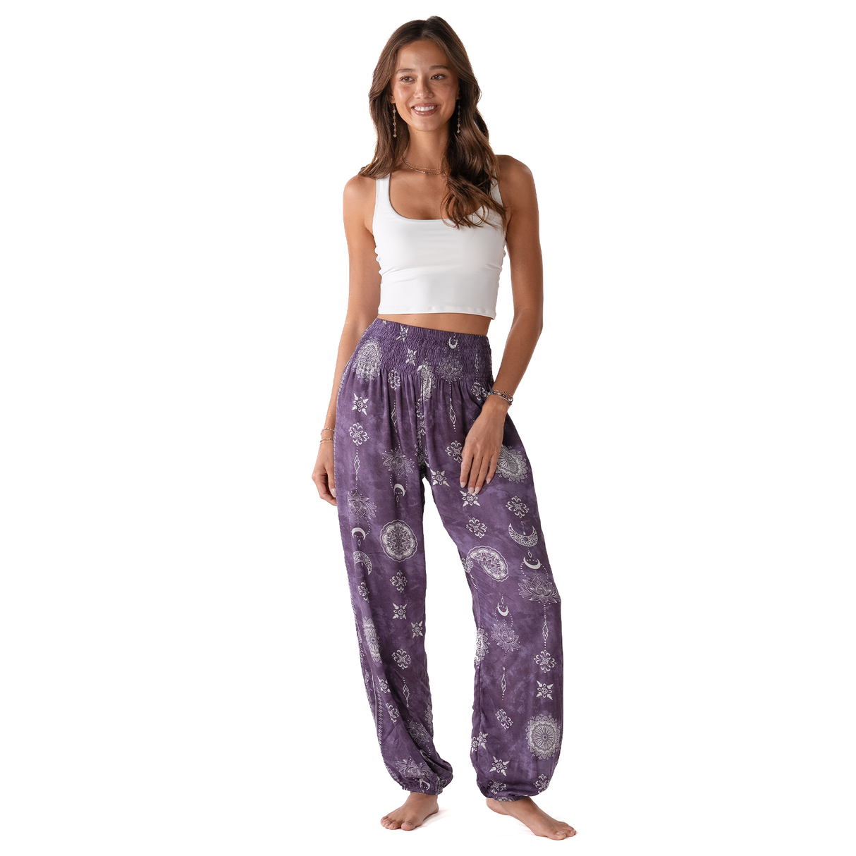 Mystic Plum Harem Pants From LotusAndLuna