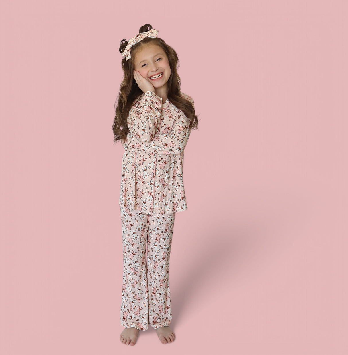 BUNNIES AND BOWS DREAM GIRL'S FLARE SET from DREAM BIG LITTLE CO