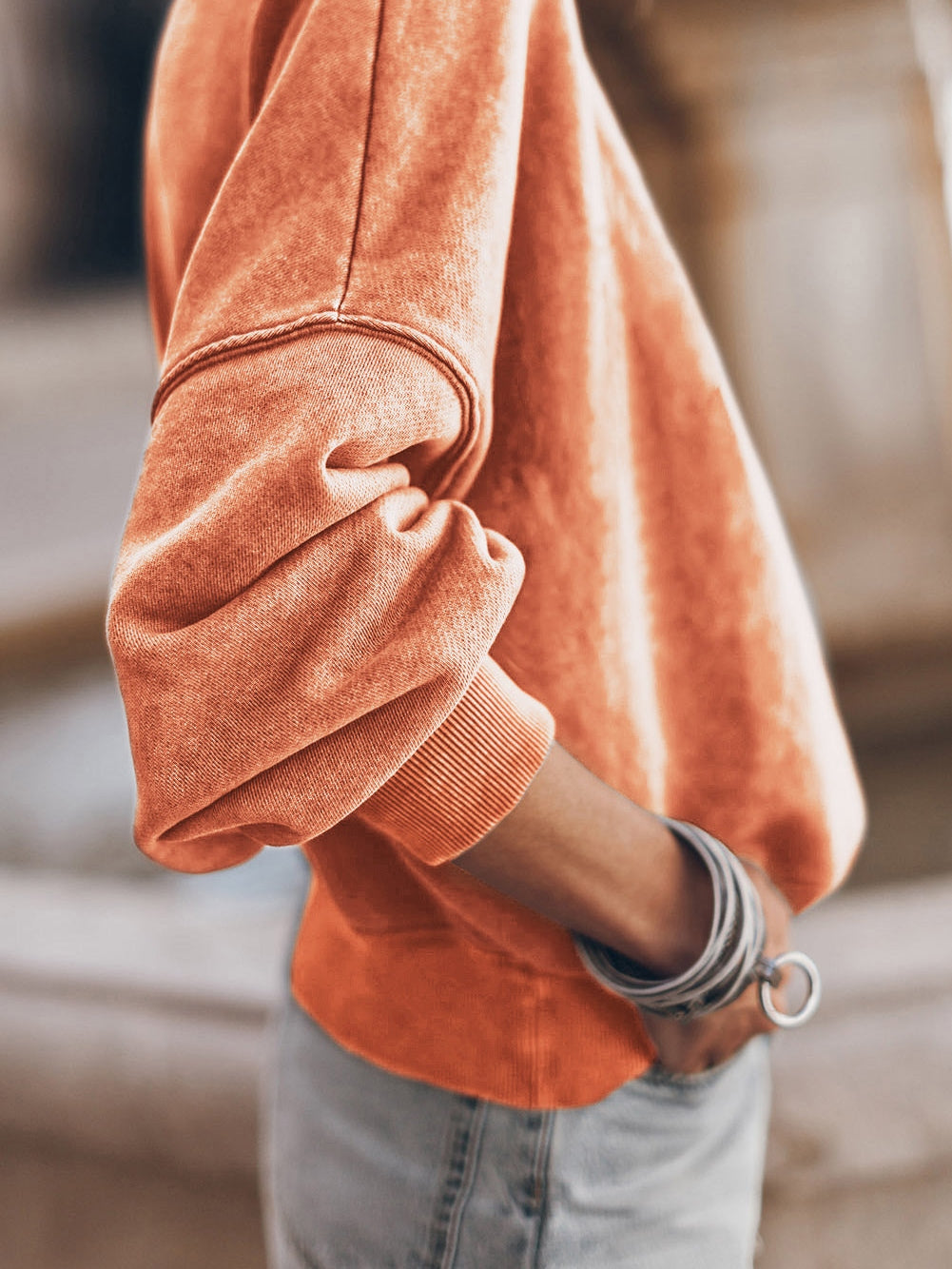 Autumn Hues Pullover Sweater from MsDressly