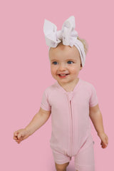 PINK ROSE RIB SHORTIE from DREAM BIG LITTLE CO