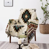 Geometric Aztec Blanket from Moderny