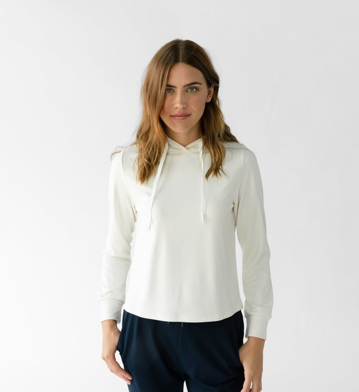 Women's Brushed Bamboo Hoodie from Cozy Earth