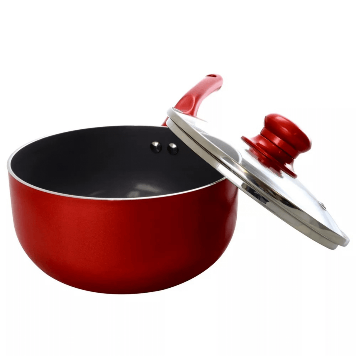 Better Chef 1.5Qt Ceramic-Coated Saucepan with Glass Lid from Jupiter Gear Home