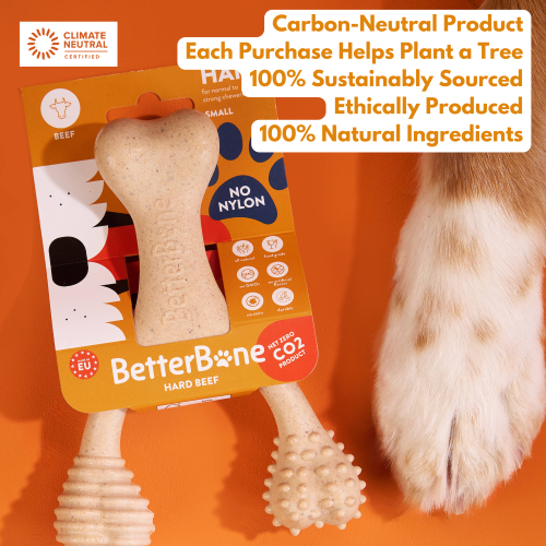 BetterBone HARD CHEW TOY: Natural Ingredients, eco-friendly, and ultra-durable chew for the toughest chewers! from BetterBone All Natural Eco-Friendly Dog Chews & Bones