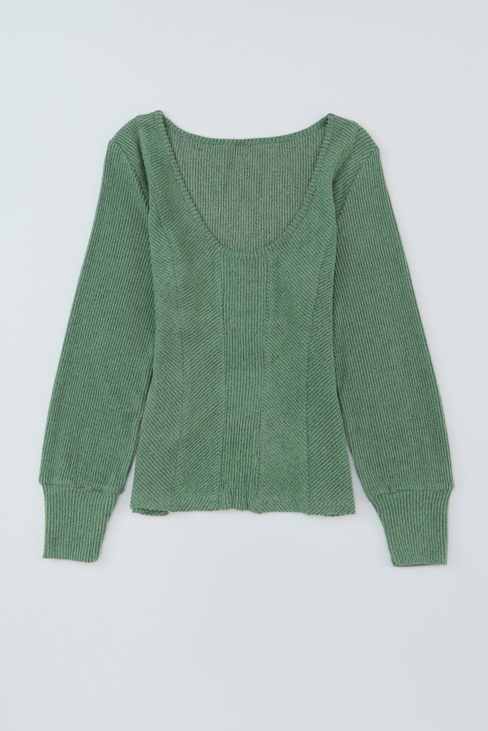 Autumn Green Knit Top from MsDressly