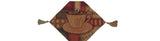 DaDa Bedding Smell of Coffee Cup Latte Java Brown Tapestry Table Runner Cloth (9912) from DaDalogy Bedding Collection