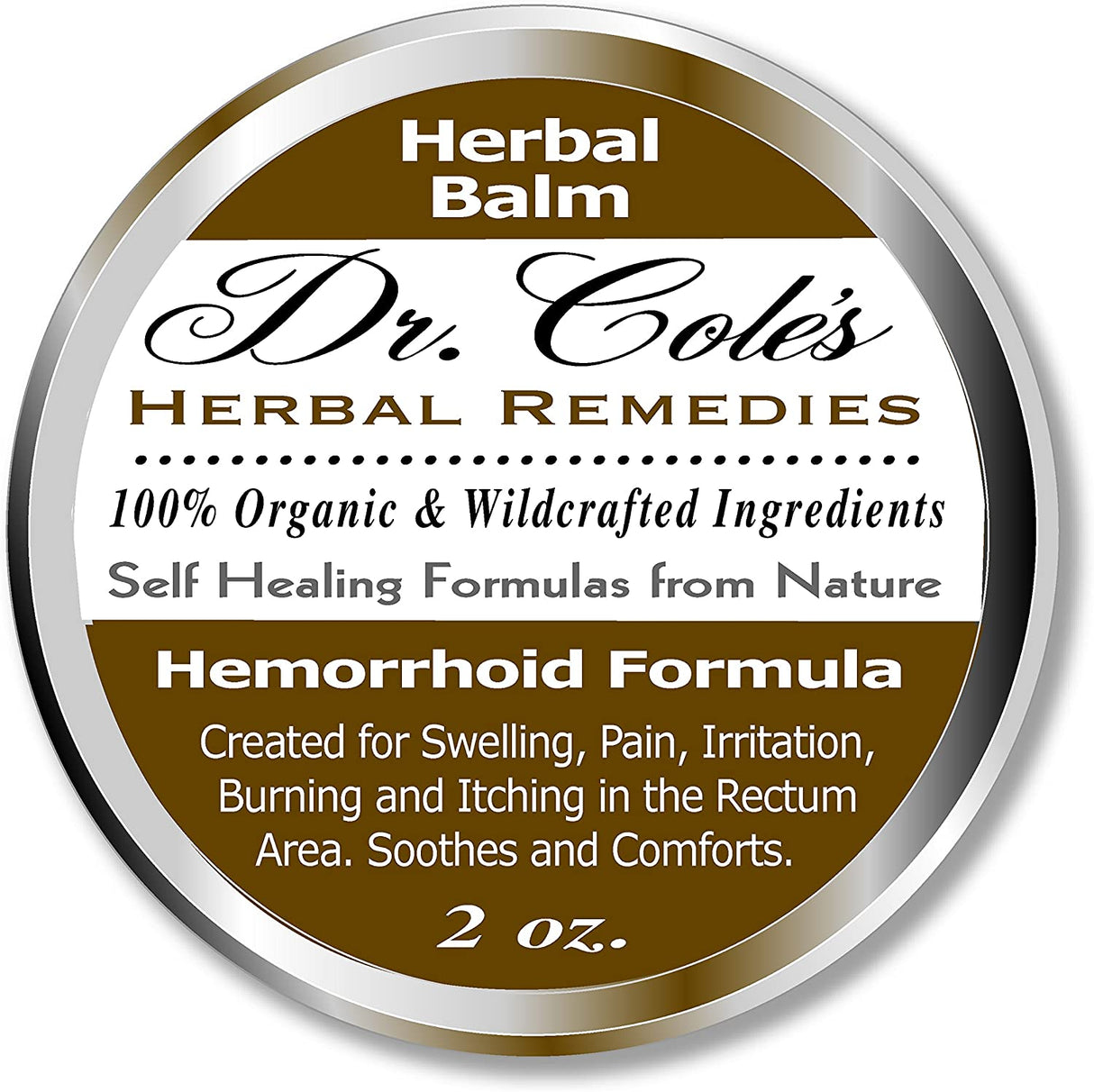 Hemorrhoid Constipation Relief #1 from Dr. Cole's Herbal Remedies