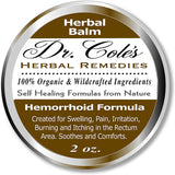 Hemorrhoid Constipation Relief #1 from Dr. Cole's Herbal Remedies