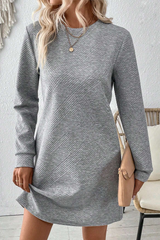 3/4 Sleeve A-line Dress from MsDressly