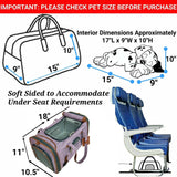 Mr. Peanut's Gold Series Standard Size Airline Compliant Pet Carrier from Mr. Peanut's Pet Carriers
