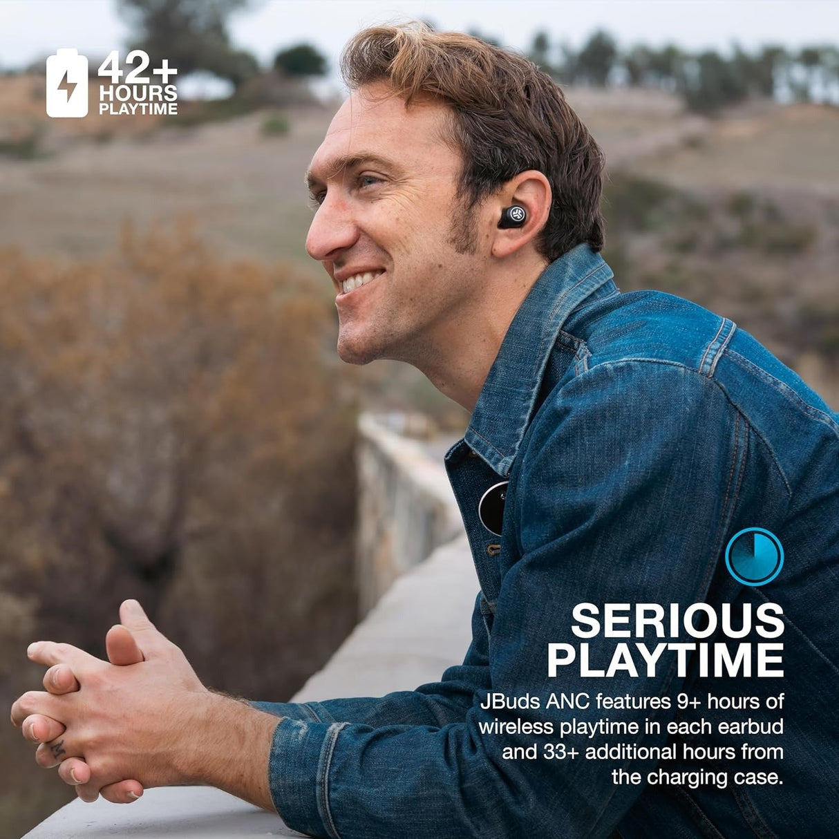 JBuds ANC True Wireless Earbuds Gen 3 from JLab