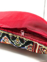 DaDalogy Elegant Majestic Kilim Red Rug Ornate Tapestry Throw Pillow Covers 16" x 16" (18195) from DaDalogy Bedding Collection