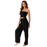 Black Jogger Harem Pants From LotusAndLuna