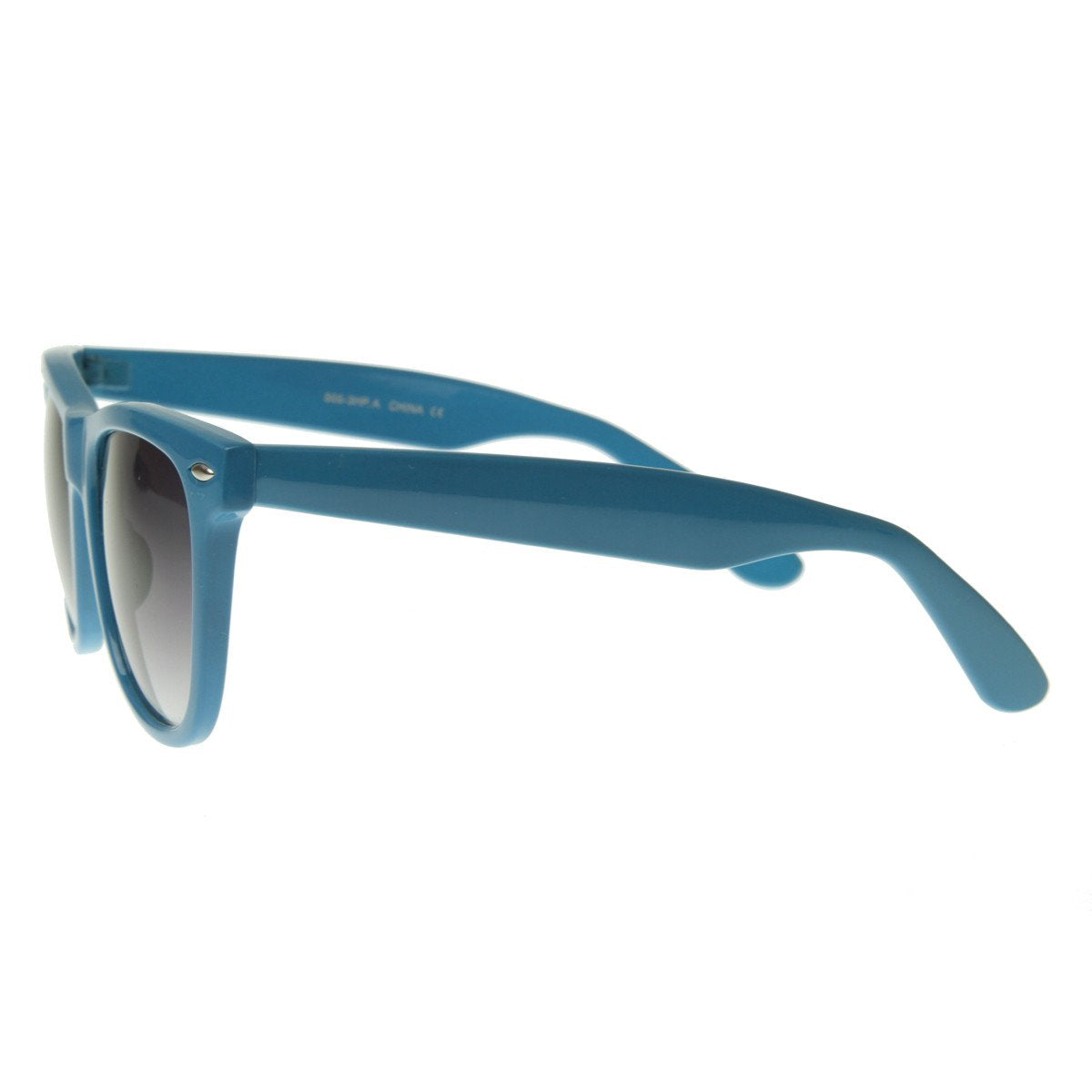 Classic Retro Large Colorful Horned Rim Sunglasses 2767 from zeroUV