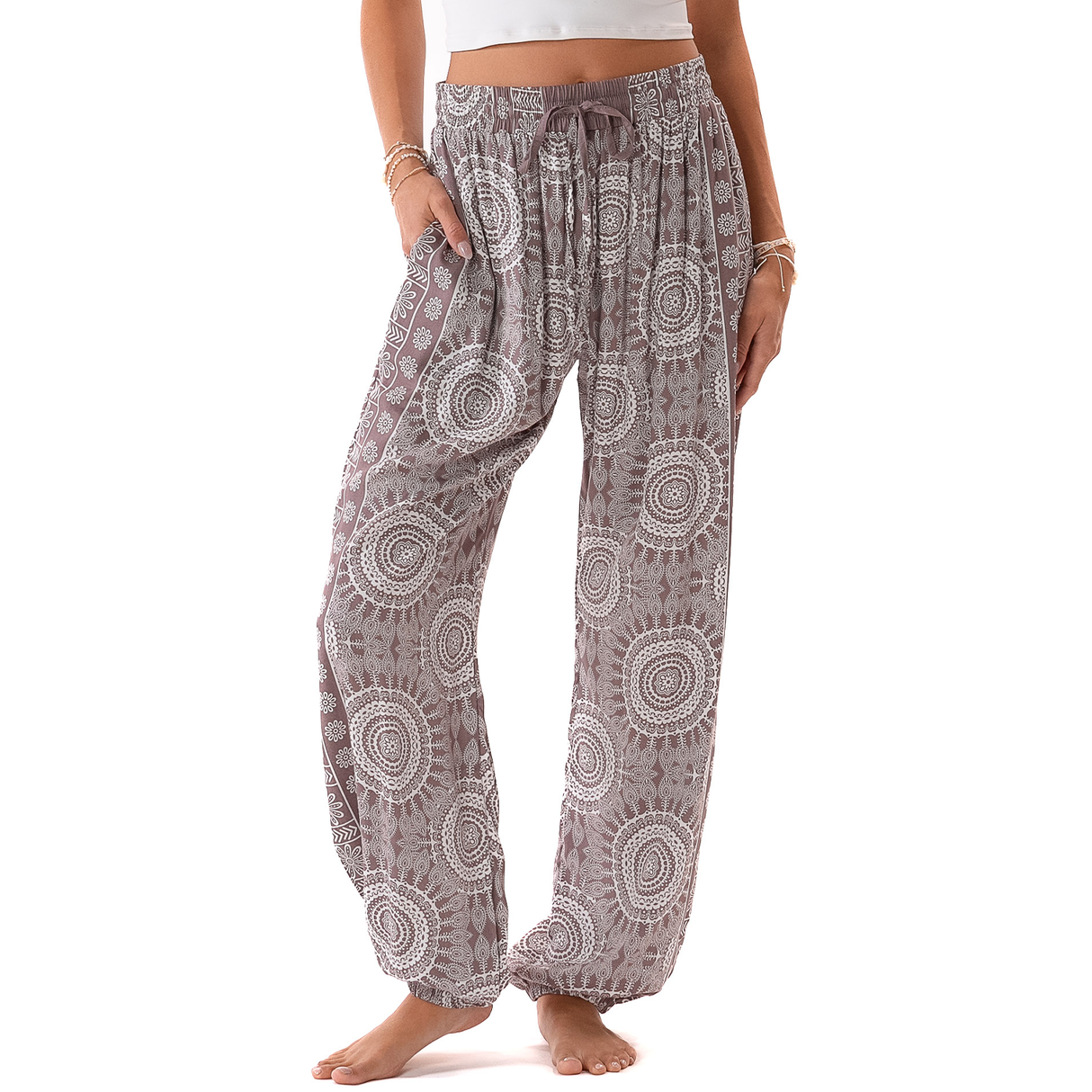 Nosara Jogger Harem Pants From LotusAndLuna
