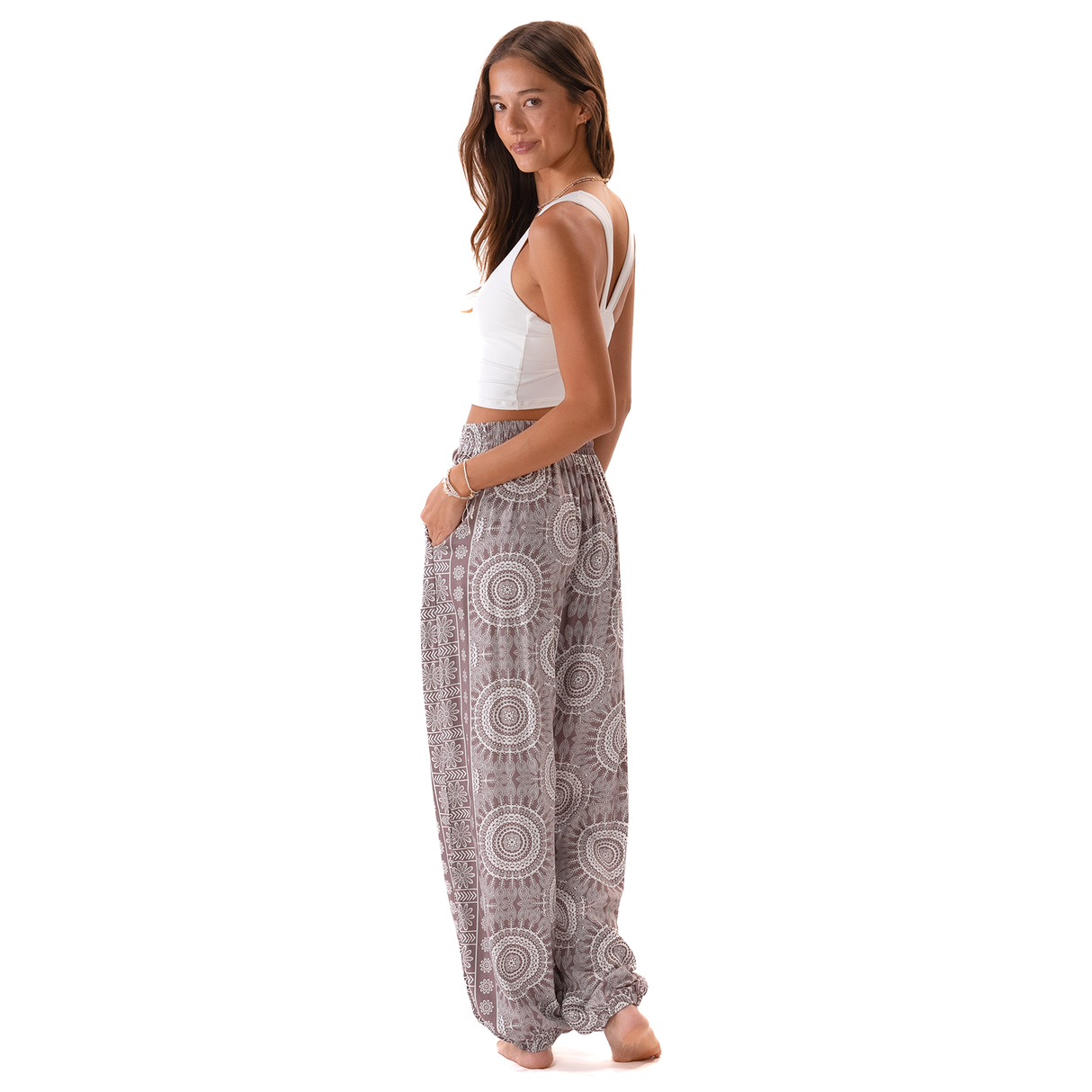 Nosara Jogger Harem Pants From LotusAndLuna
